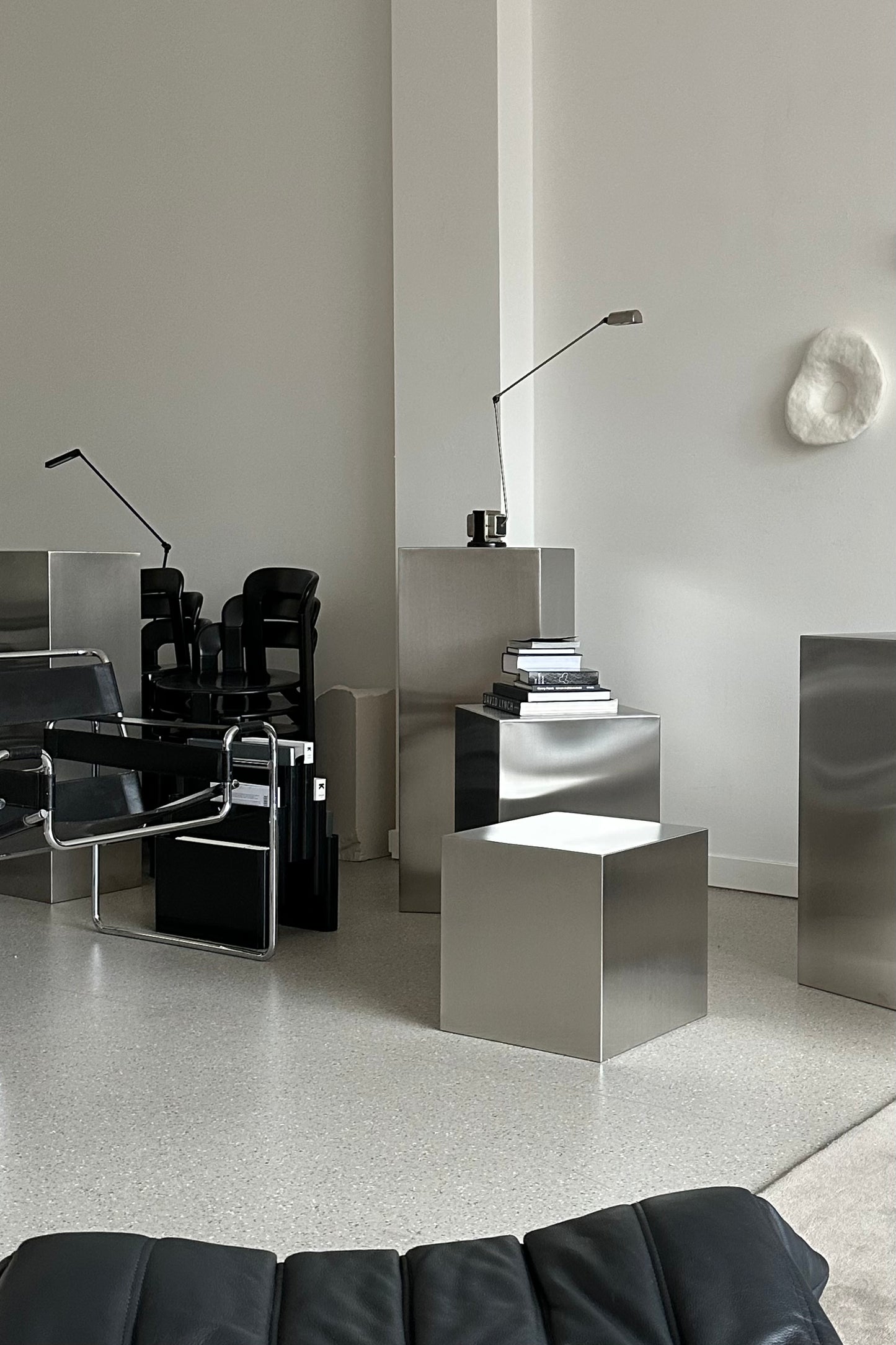 NOSTALGIA stainless steel cube