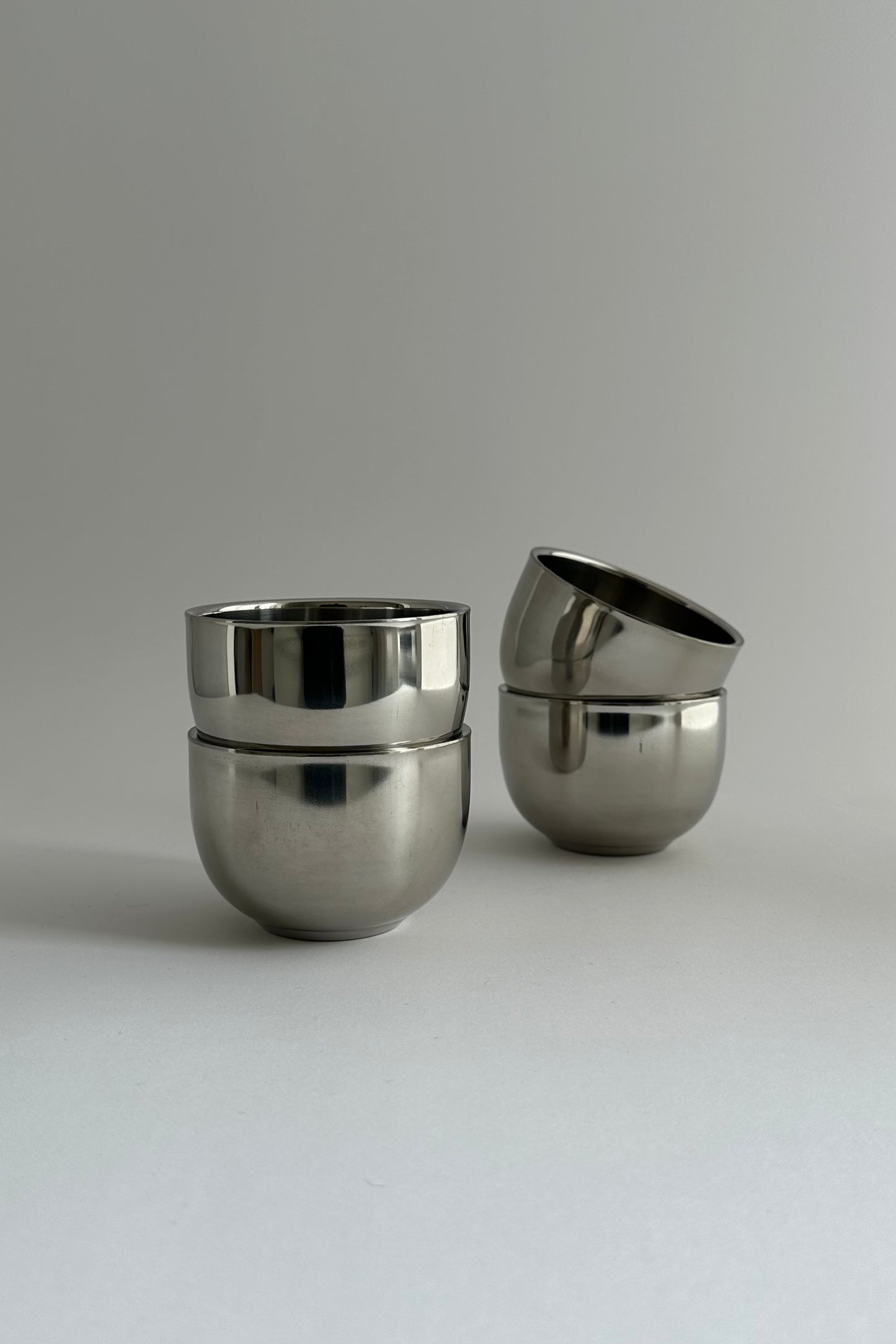 HEDONISM stainless steel cup - set of 2