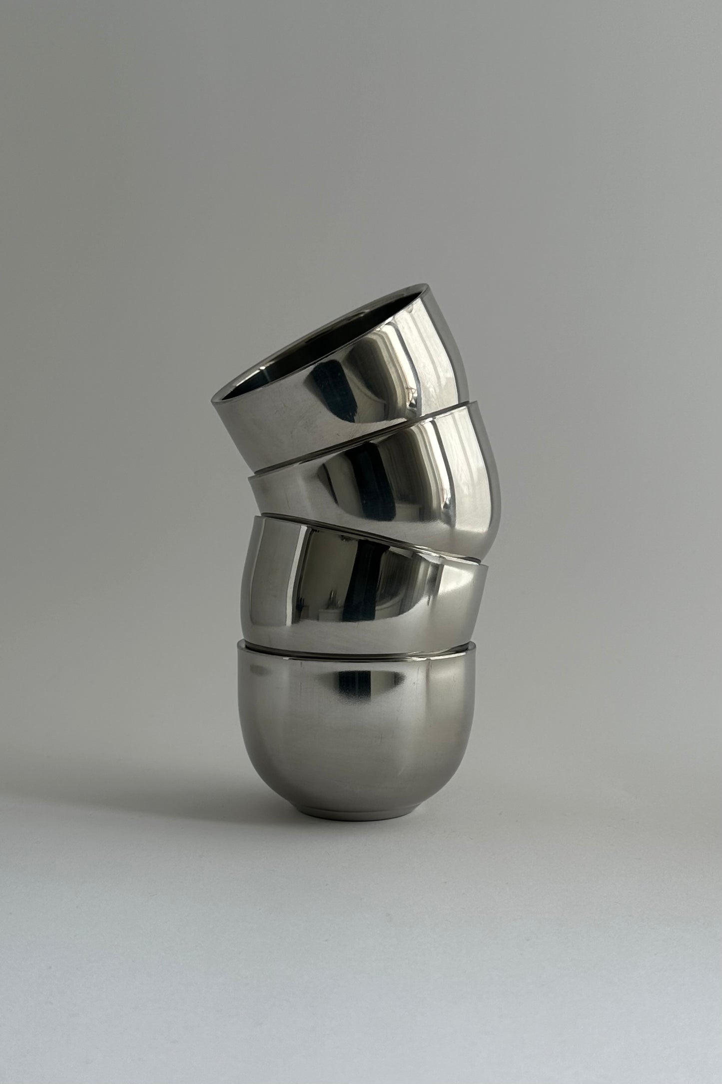 HEDONISM stainless steel cup - set of 2