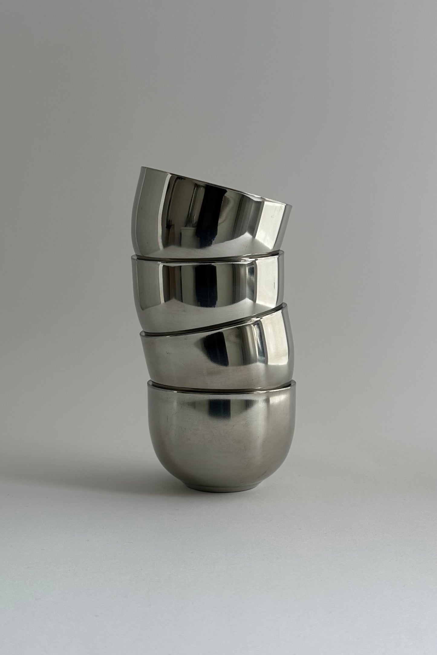 HEDONISM stainless steel cup - set of 2