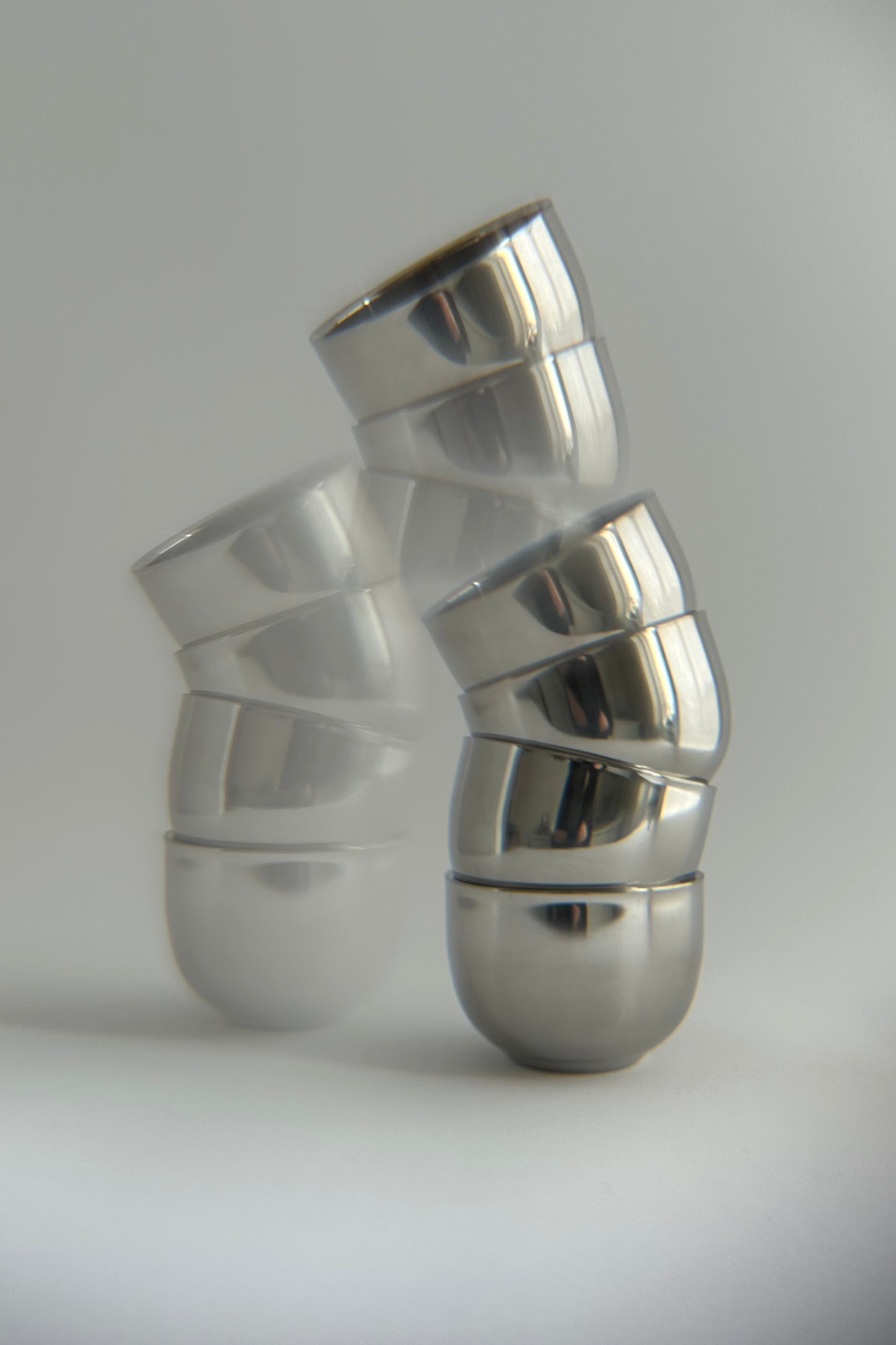 HEDONISM stainless steel cup - set of 2