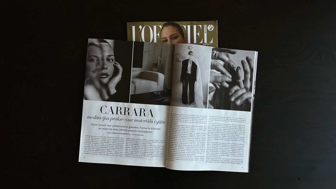 THE ART OF BEING: Lera Sanzharovets for L'Officiel June/July 2025