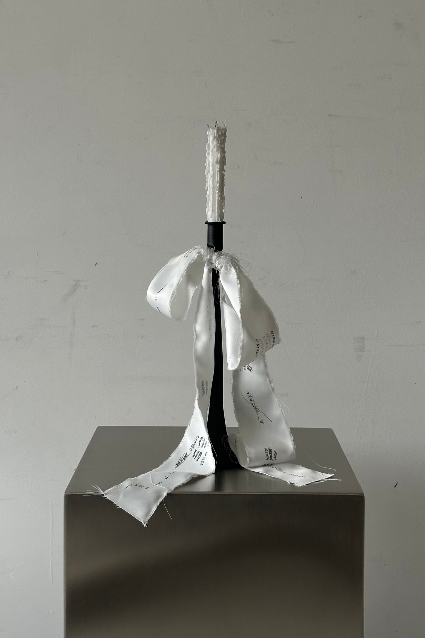 UNFINISHED candleholder