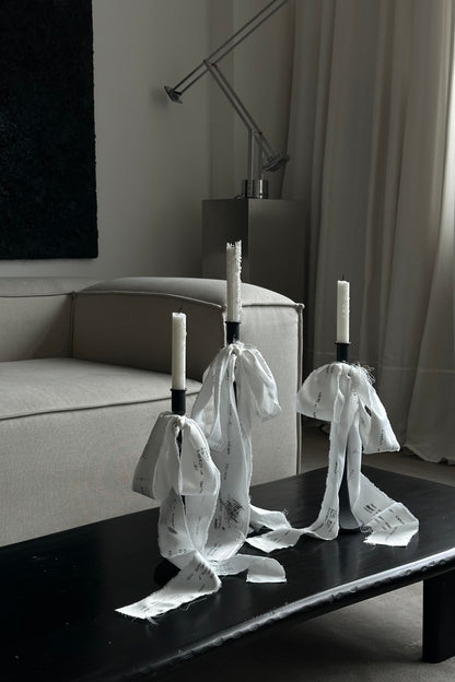 UNFINISHED candleholder