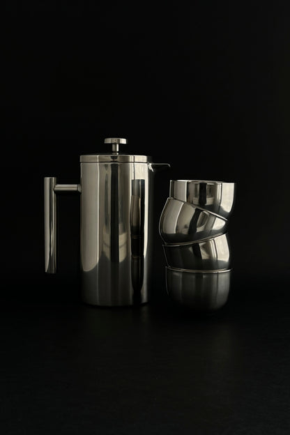 HEDONISM stainless steel french press