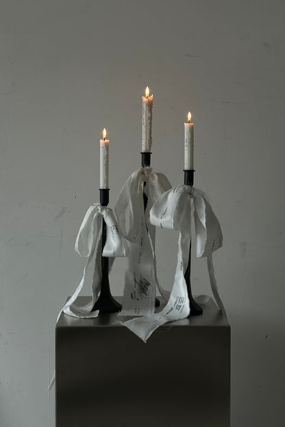UNFINISHED candleholder