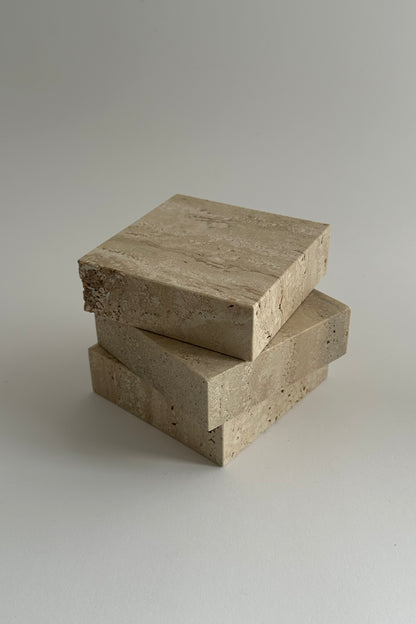 TRAVERTINE stone stand