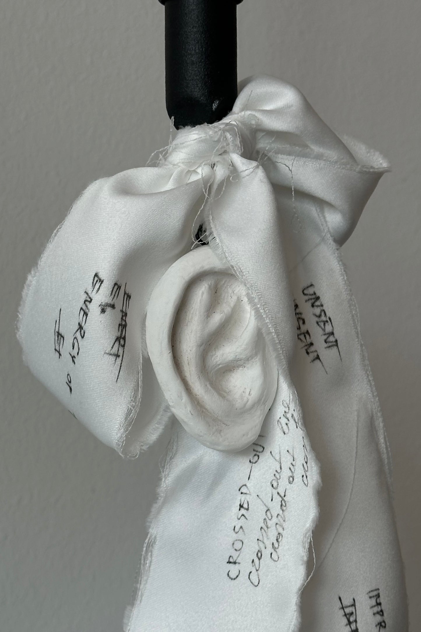 UNSENT EAR candleholder