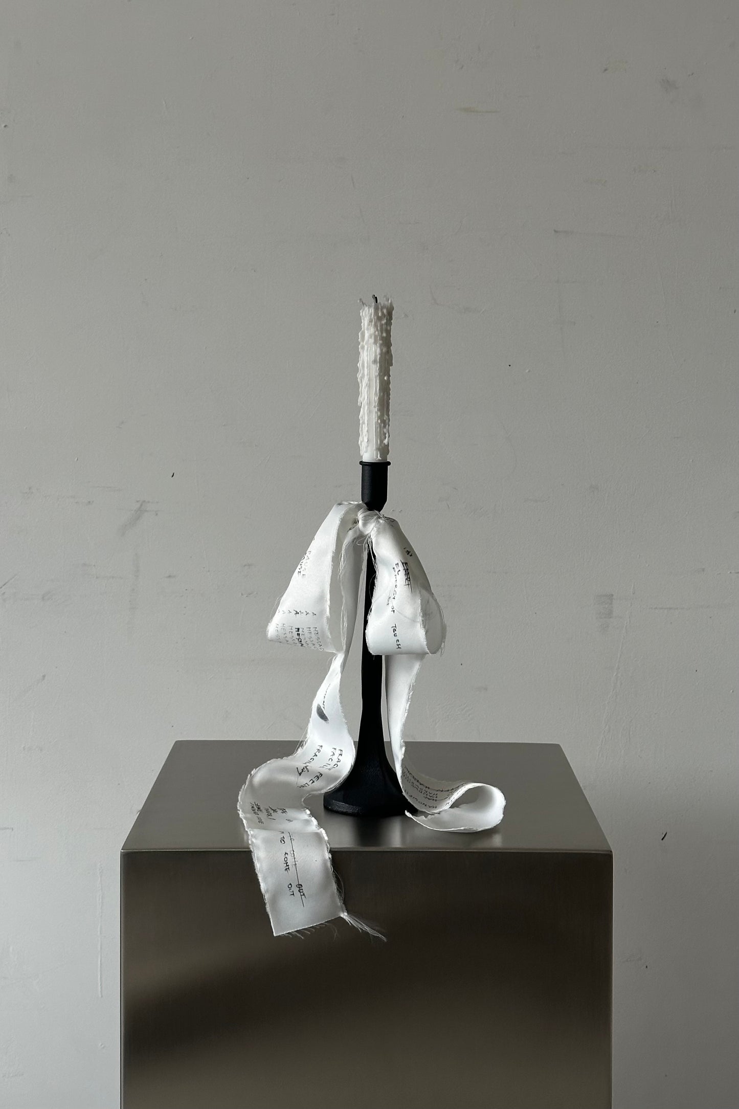 UNFINISHED candleholder