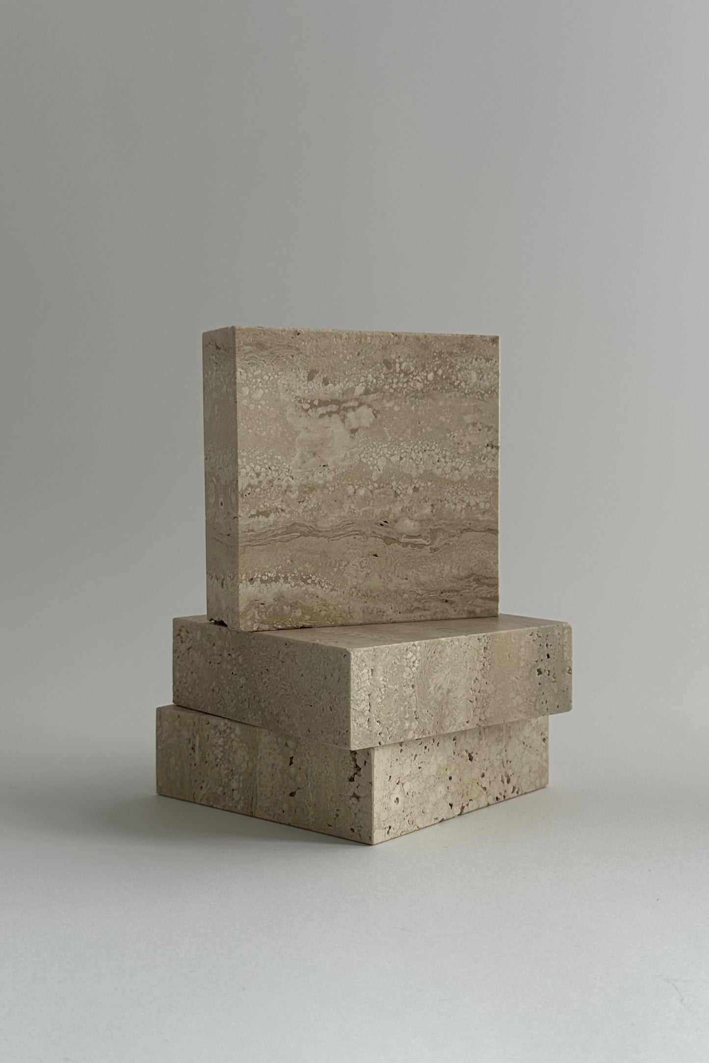 TRAVERTINE stone stand