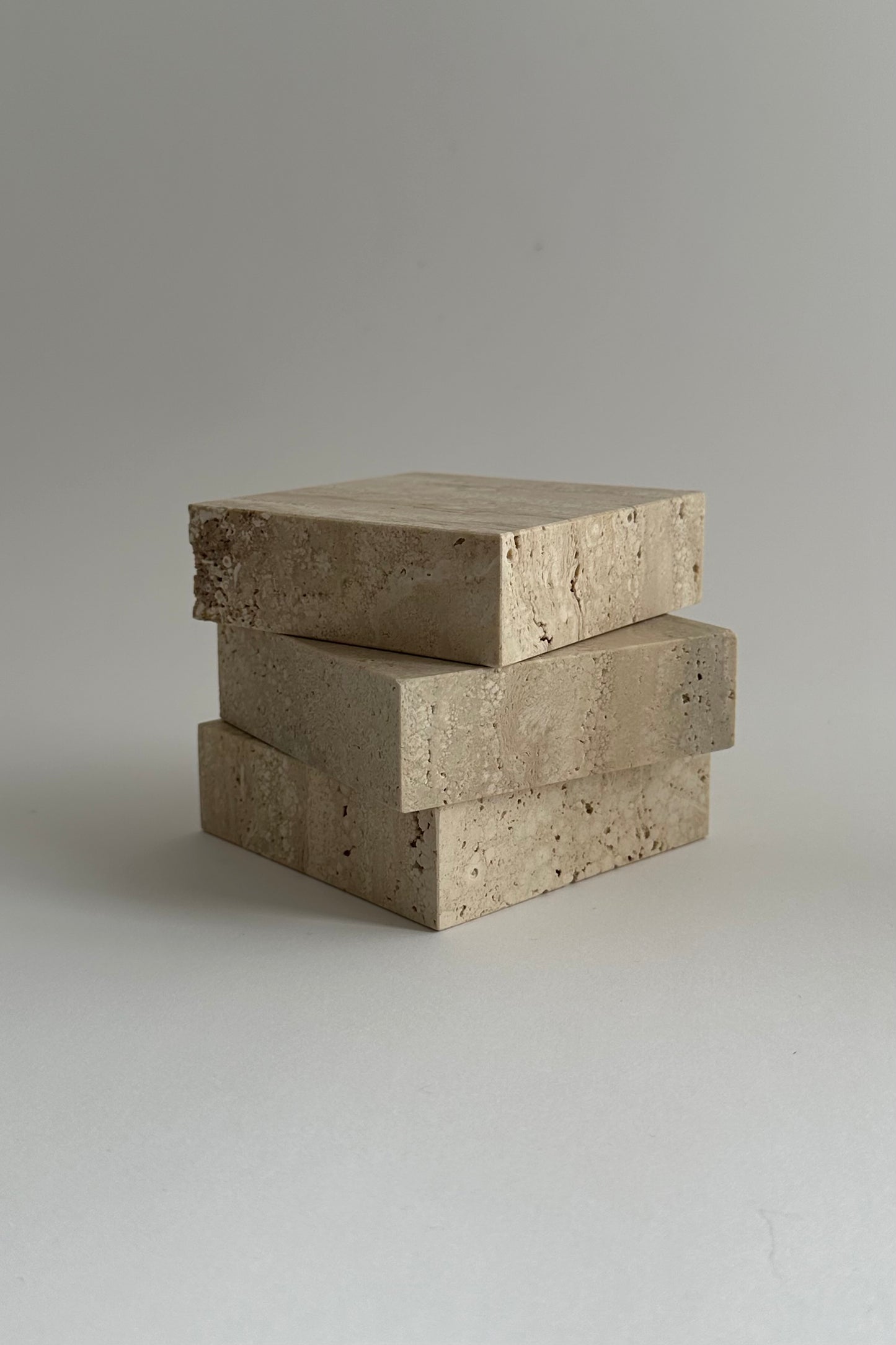 TRAVERTINE stone stand