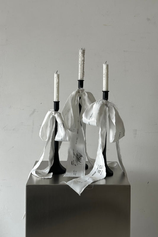 UNFINISHED candleholder