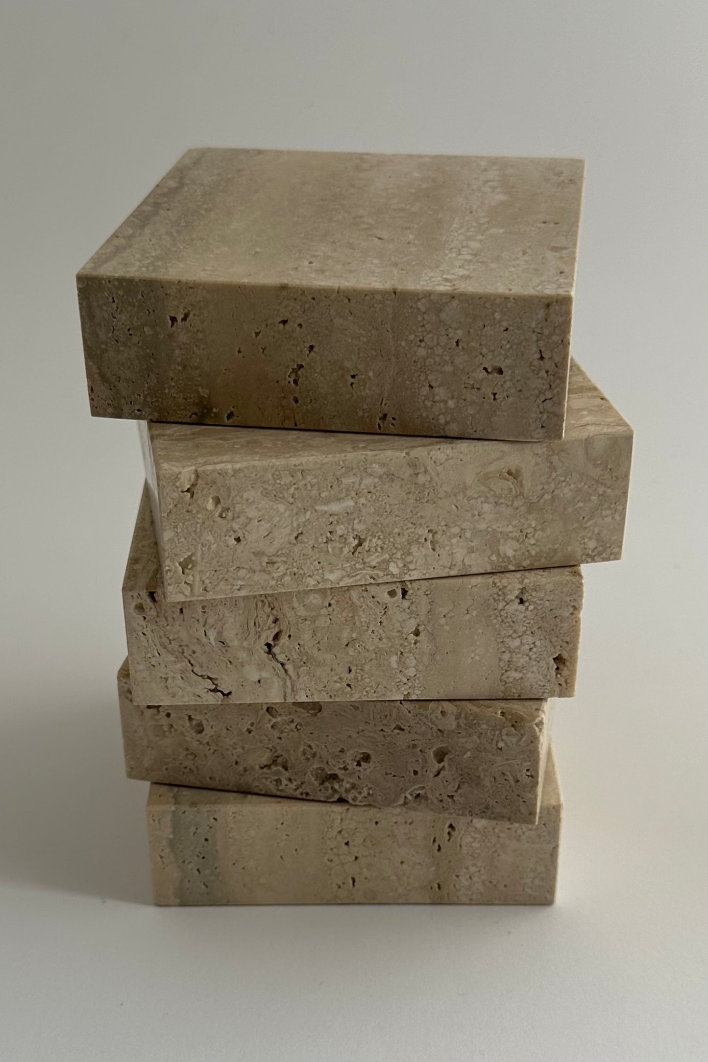 TRAVERTINE stone stand