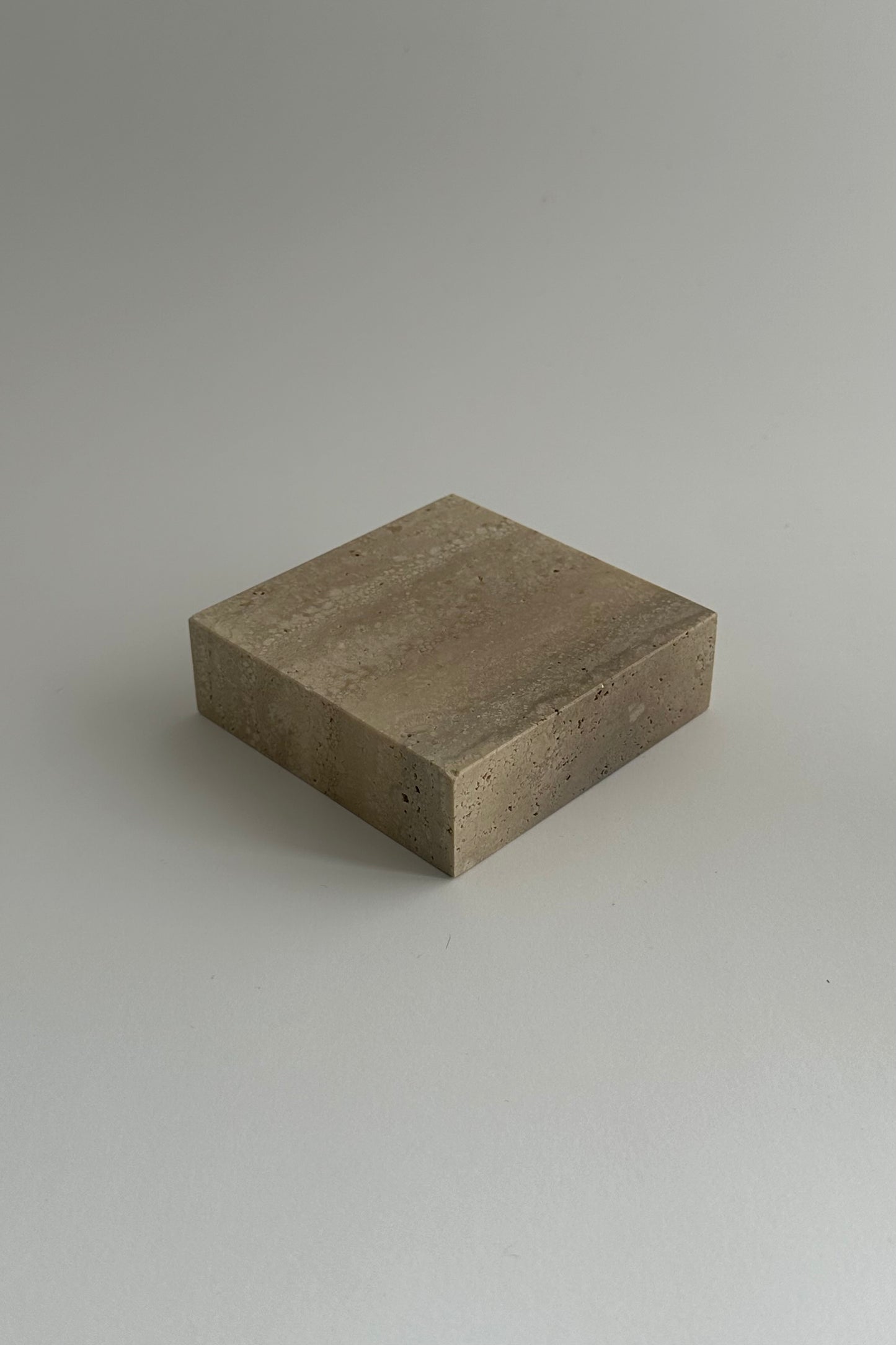 TRAVERTINE stone stand