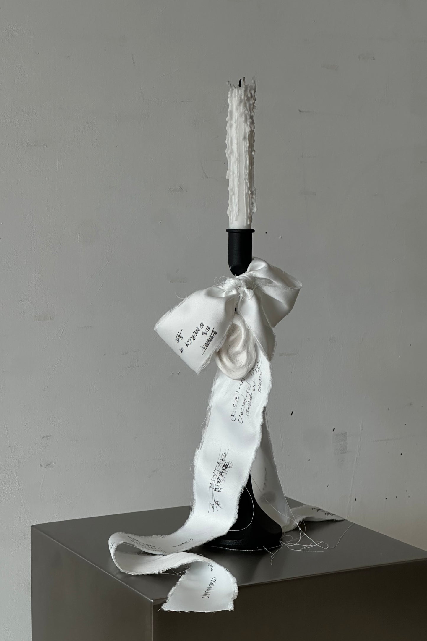UNSENT EAR candleholder