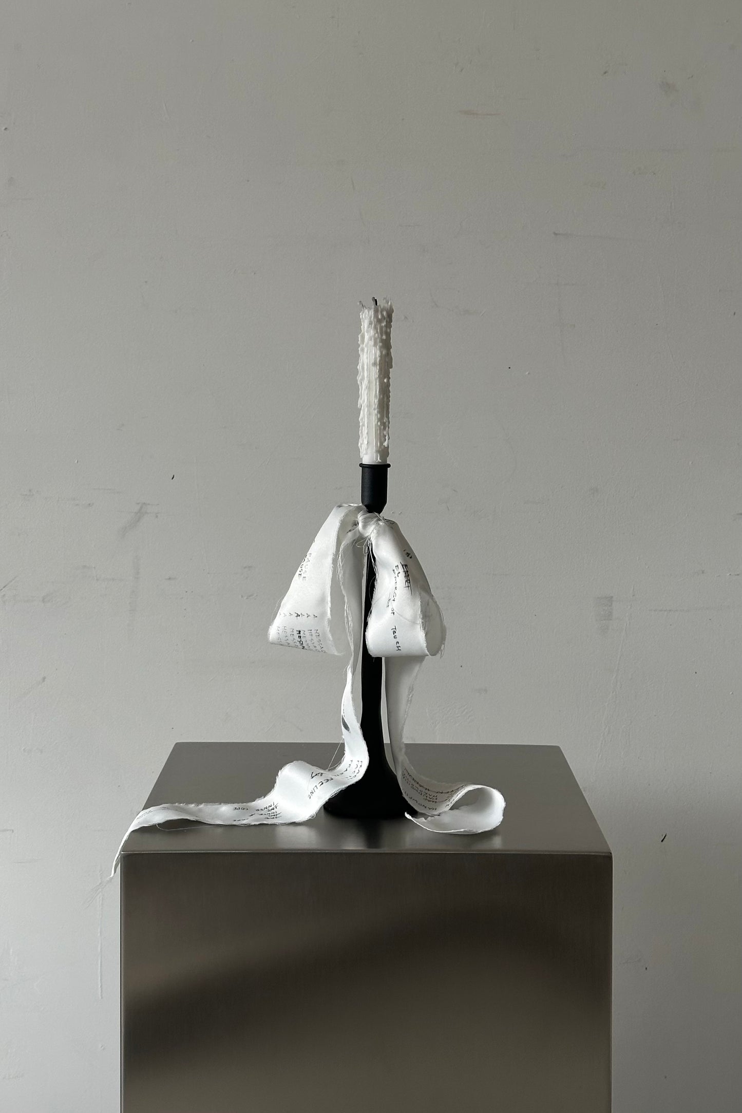 UNFINISHED candleholder