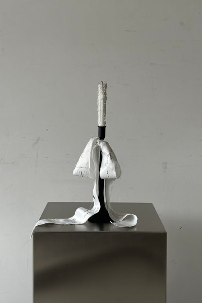UNFINISHED candleholder