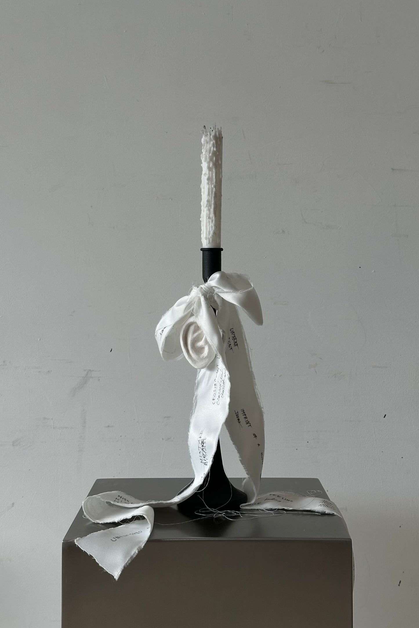 UNSENT EAR candleholder